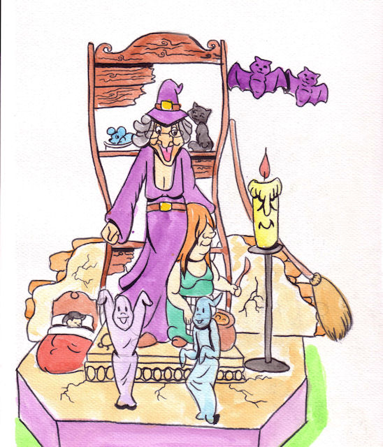 Boceto Falla Infantil 2011