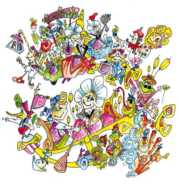 boceto hoguera port 2011