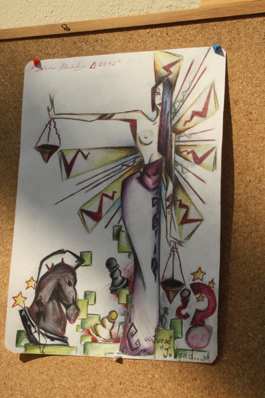 Boceto hoguera San anton bajo 2012