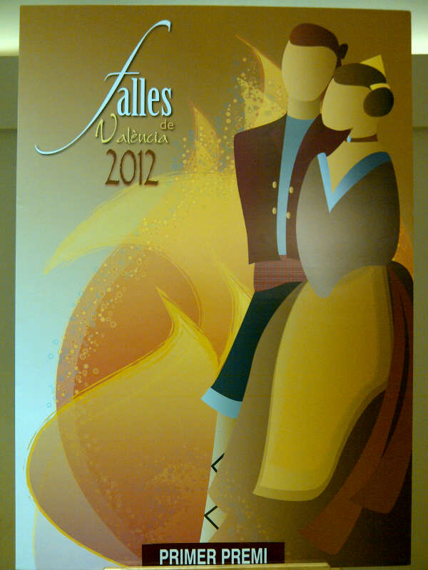 Cartel Fallas Valencia 2012