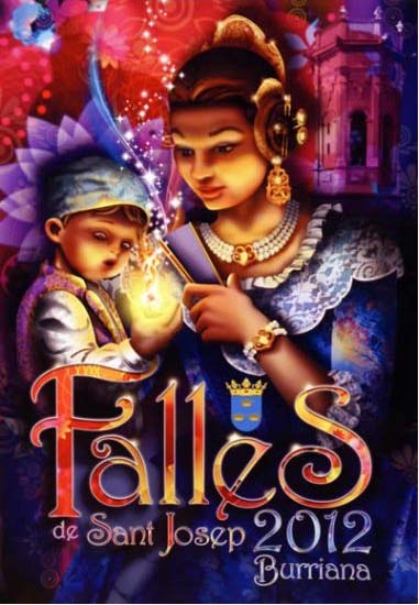 cartel fallas burriana 2012