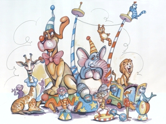 Boceto Falla infantil Isaac Peral 2012