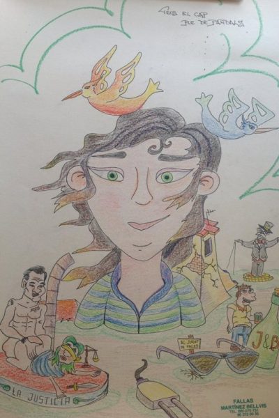 Boceto Falla Benicarlo la coma 2014