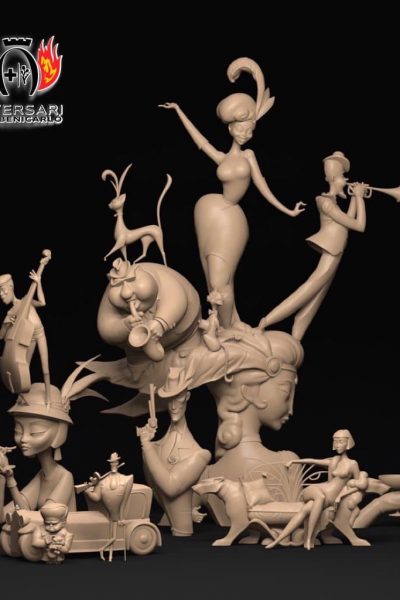 Boceto Falla Benicarló 2023