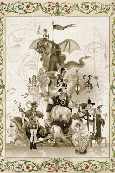 Boceto Falla Camí Nou 2022