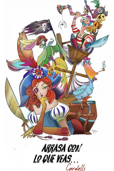 Boceto Falla Canupi 2023