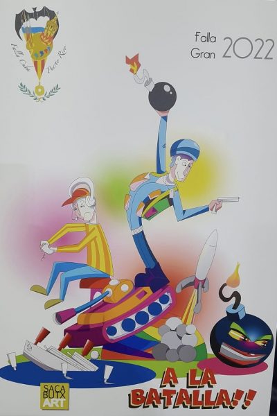 Boceto Falla Cuba Puerto Rico 2022