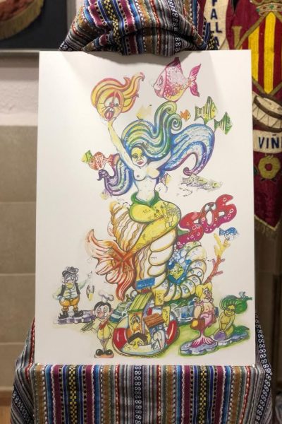 Boceto Falla Daroca 2022