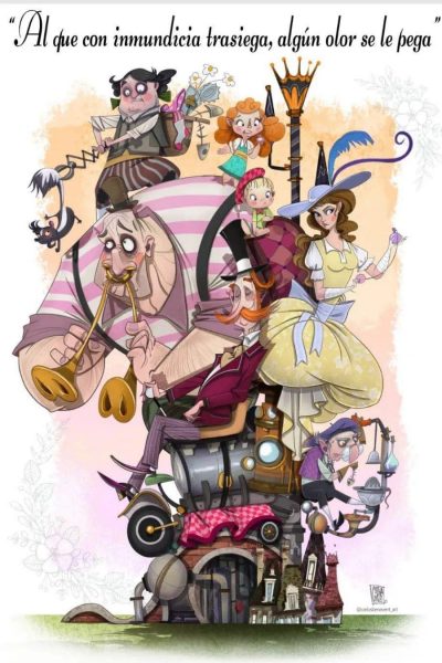 Boceto Falla El Bunyol 2023