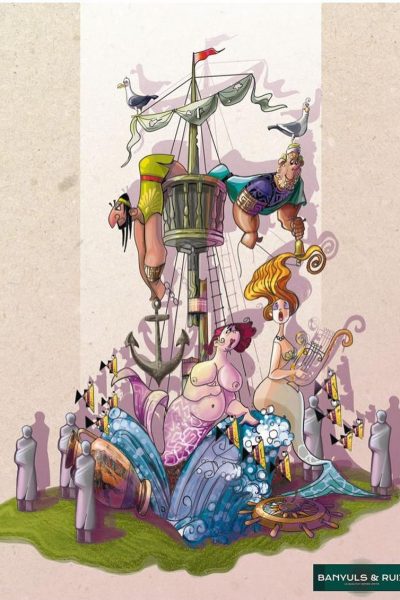 Boceto Falla Els Doctor 2023