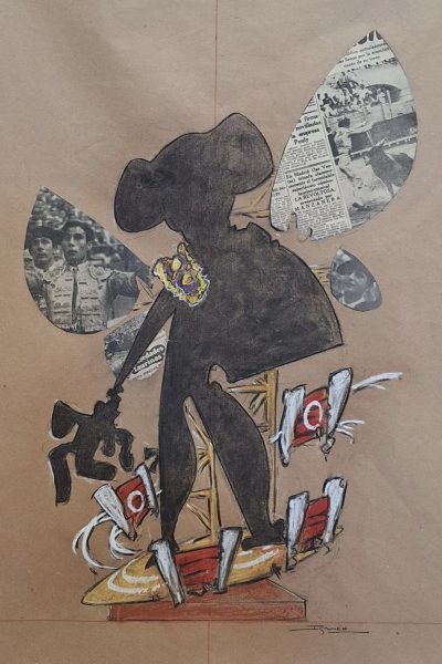 Boceto Falla Els Somnis 2025