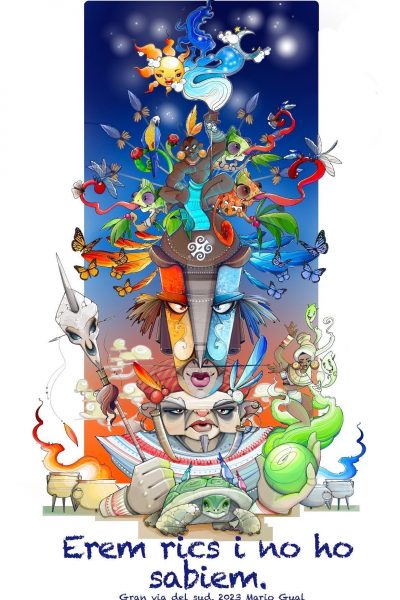 Boceto Falla Gran Via Sur 2023