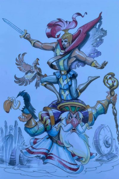 Boceto Falla Hierros 2022