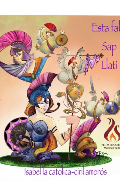 Boceto Falla Isabel Catolica 2022