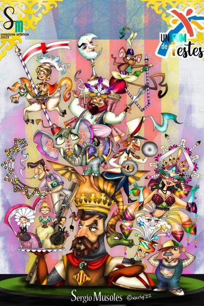 Boceto Falla Lo Rat Penat 2023