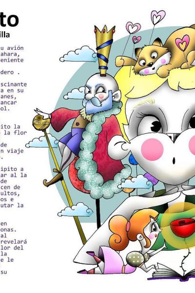 Boceto Falla Mercado Castilla infantil 2022