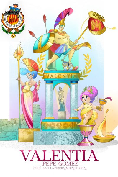 Boceto Falla Musico Espi 2026