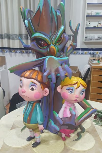 Boceto Falla Olta 2022 infantil ninot
