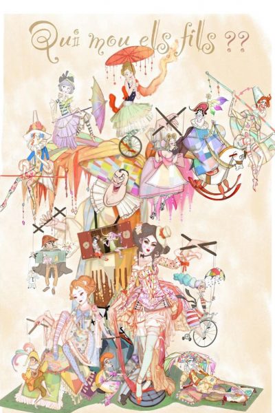 Boceto Falla Raval 2023