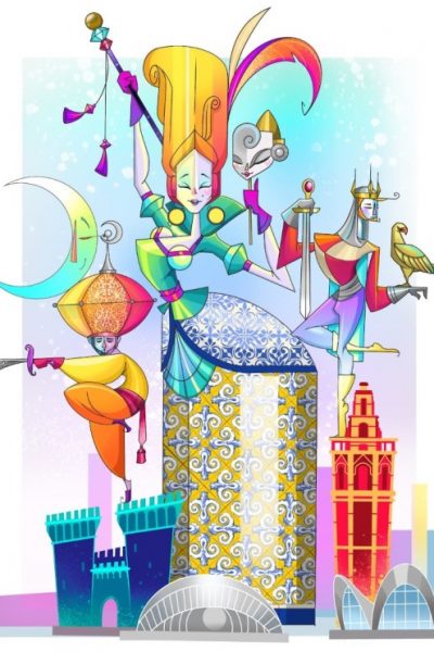 Boceto Falla Seu Xerea Mercat 2022 (12)