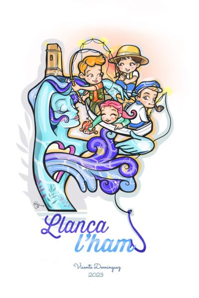 Boceto Falla infantil Jose Benlliure 2023