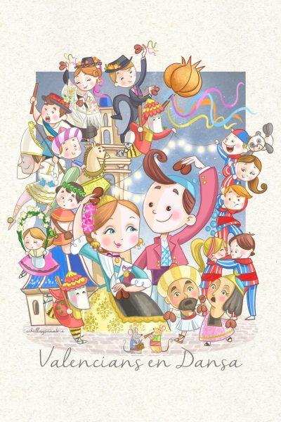 Boceto Falla infantil Plaza Ayuntamiento 2023