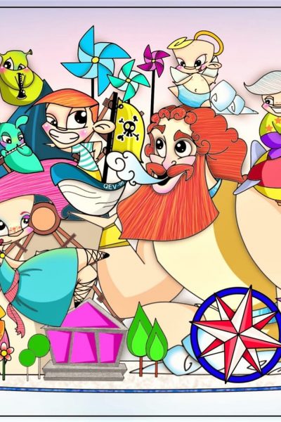 Boceto Falla infantil Quart Extramuros 2022