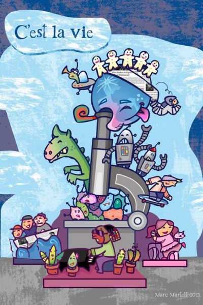 Boceto Falla infantil Ribesan 2014