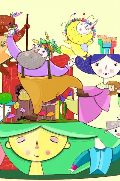 Boceto Falla infantil Sancho Tello 2025