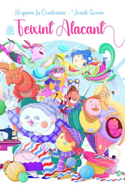 Boceto Foguera La Condomina 2025 infantil