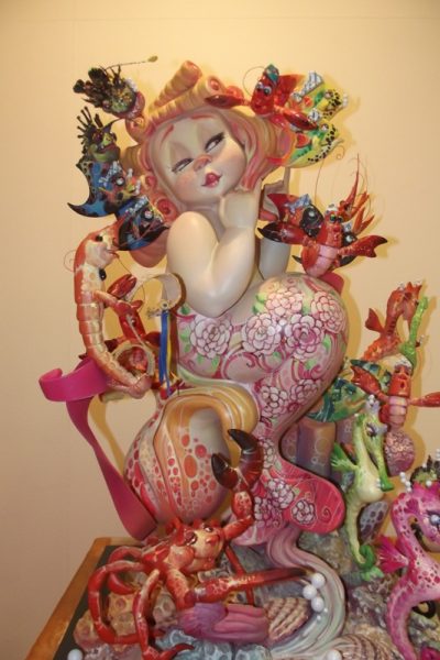 Falla Centro. Artista. Maria Valero.