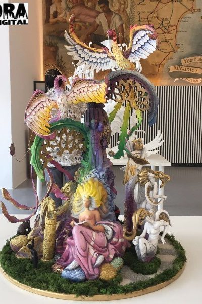 Foguera Hernan Cortes 2018