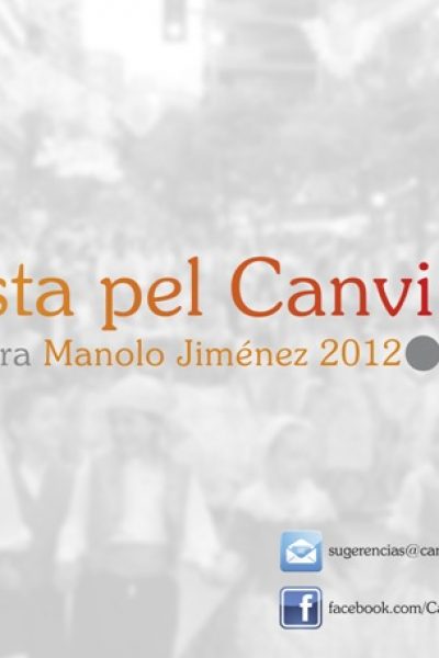 Lema Candidatura Manolo Jiménez
