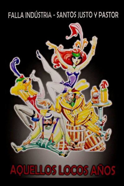 boceto falla industria 2018