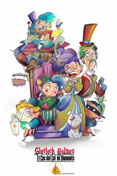 boceto falla infantil espartero 2018