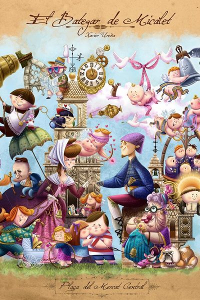 boceto falla infantil mercado central 2017