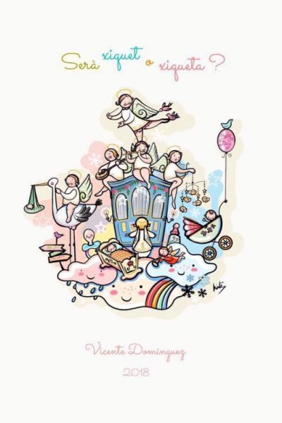 boceto falla jose benlliure infantil 2018