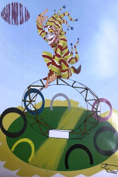 boceto falla pintor pascual capuz 2018