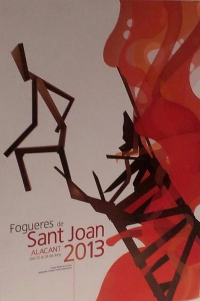 cartel fogueres