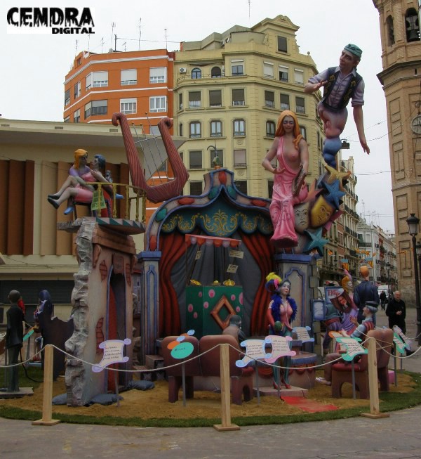 JOSE JARAUTA Y JUANJO GARCIA REPITEN EN LA FALLA MERCADO DE RUZAFA ...