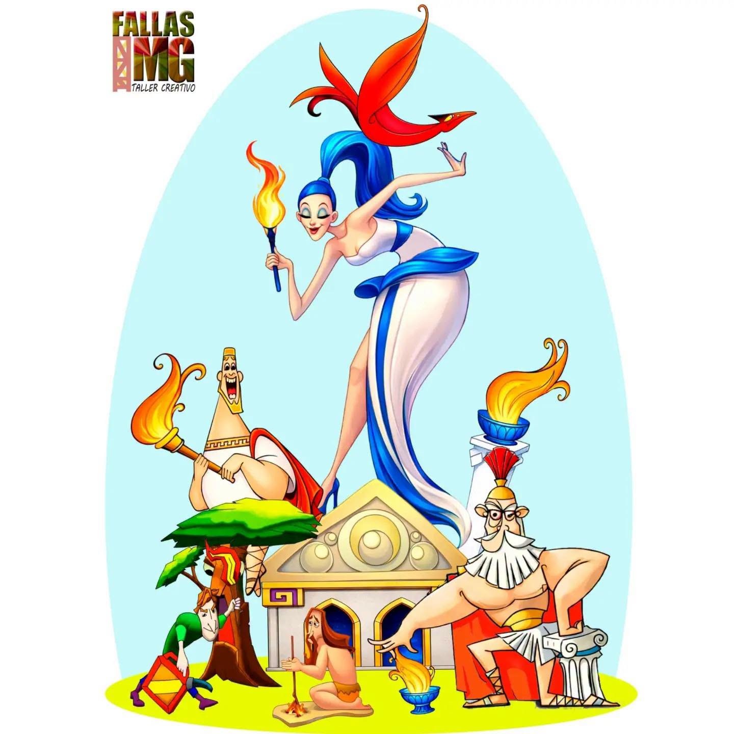 Boceto Falla Maria Ros 2027