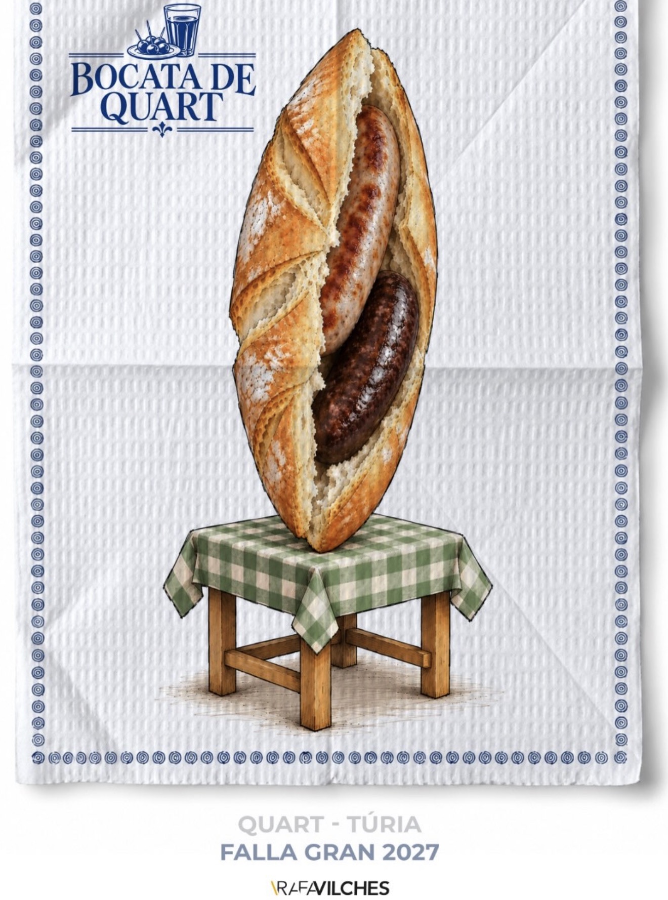 Boceto Falla Quart Turia 2027