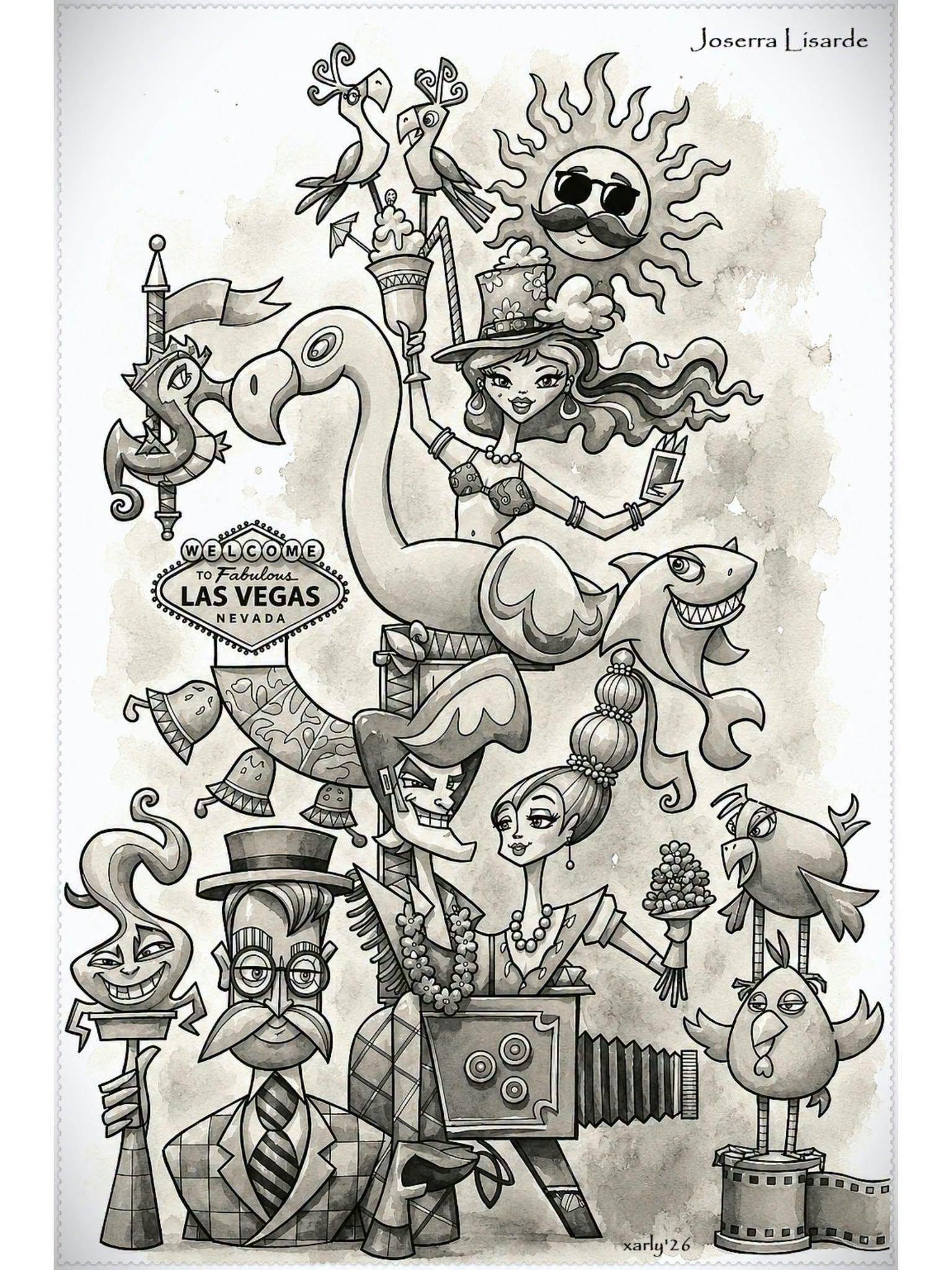 Boceto Falla San Vicente Marva 2027
