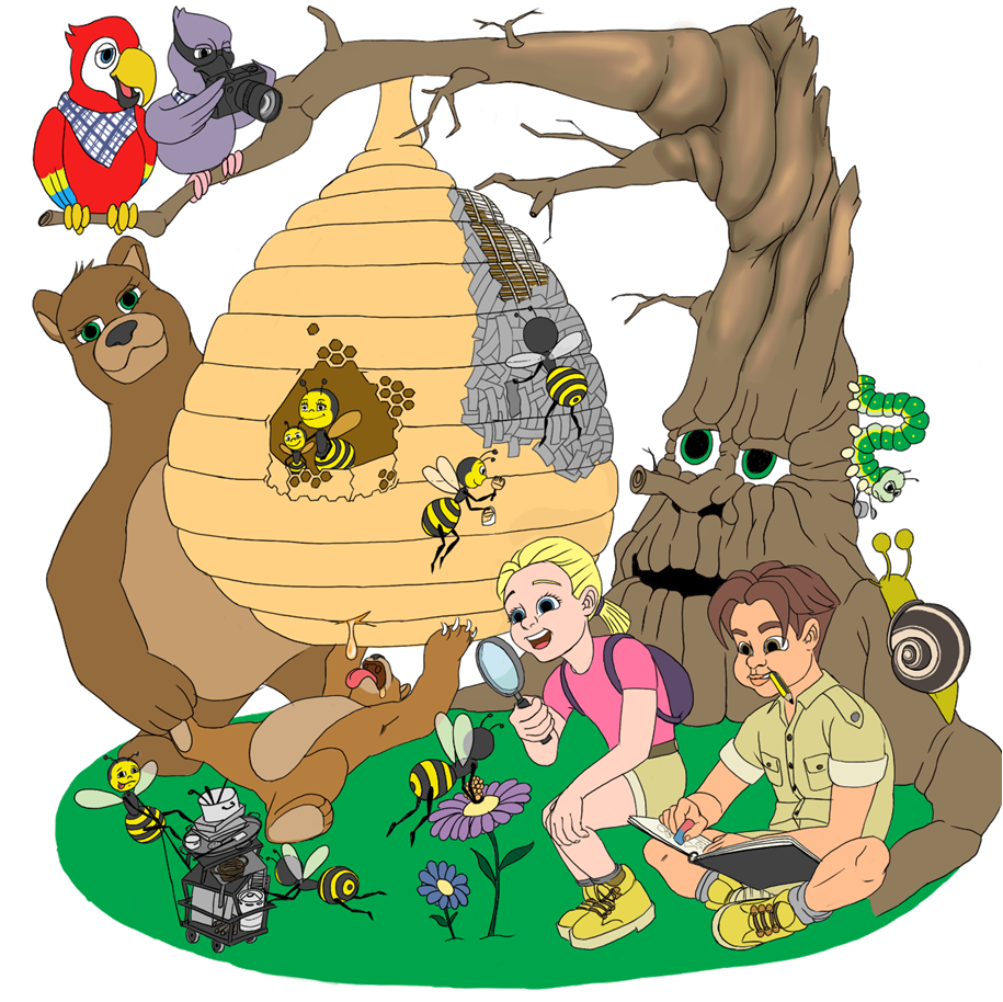 Boceto falla infantil Plaza Reina 2016