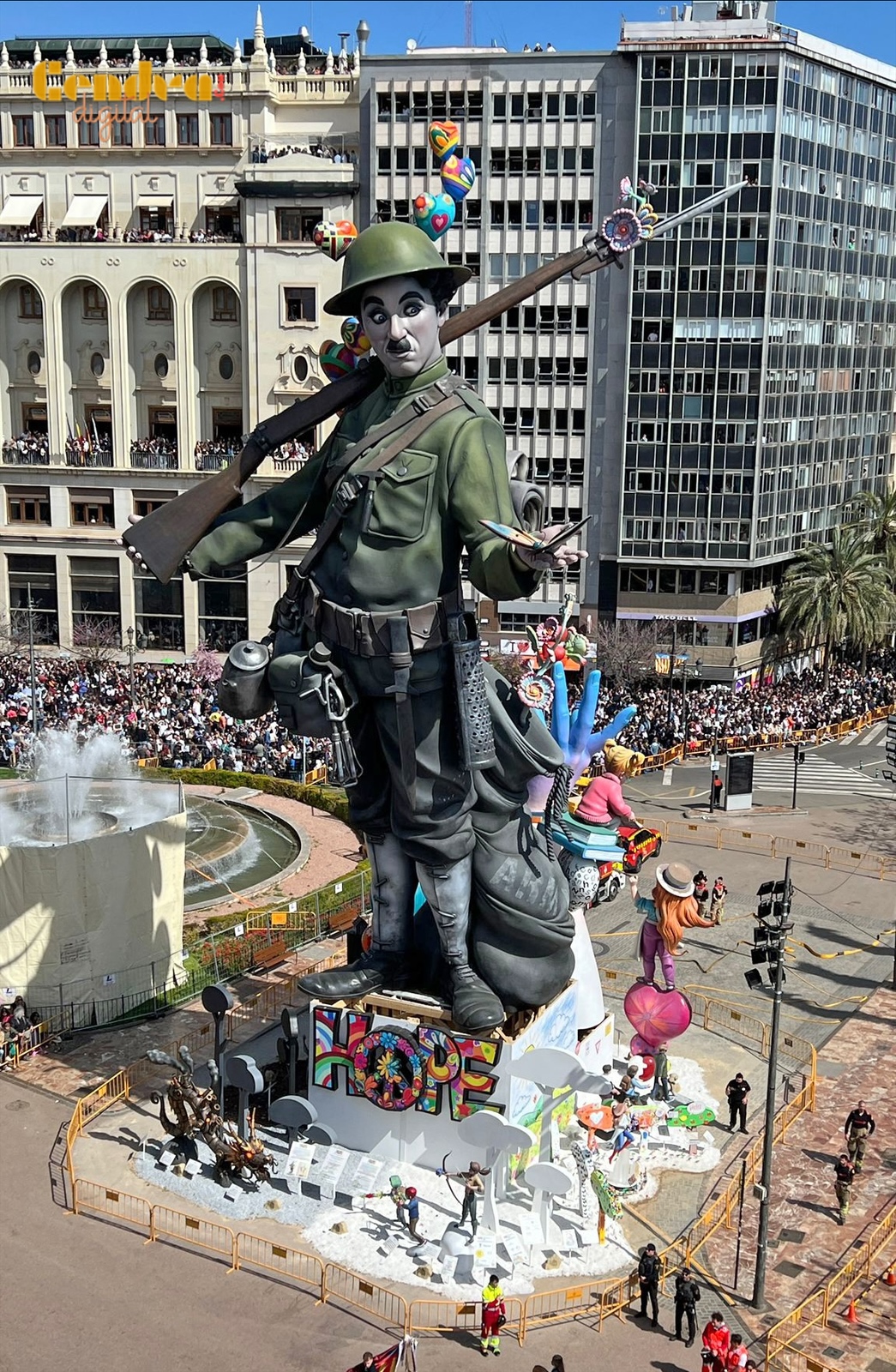 Falla Plaza Ayuntamiento 2026 1