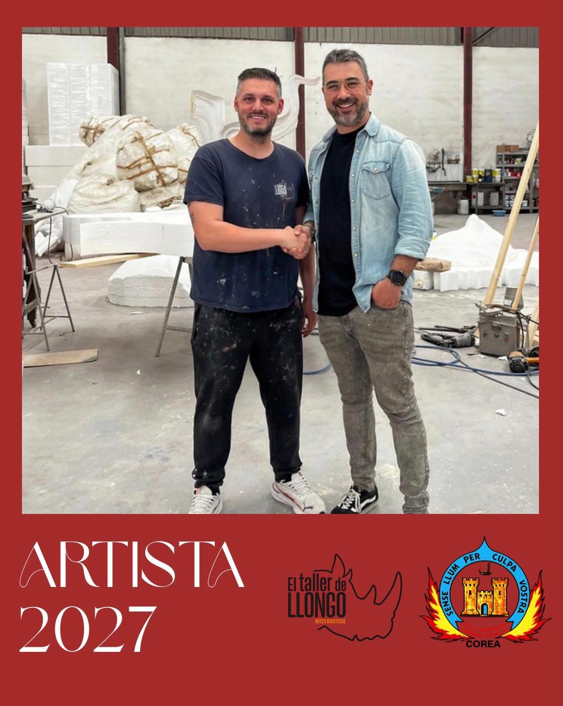 Falla Sagrada Familia Corea Llongo