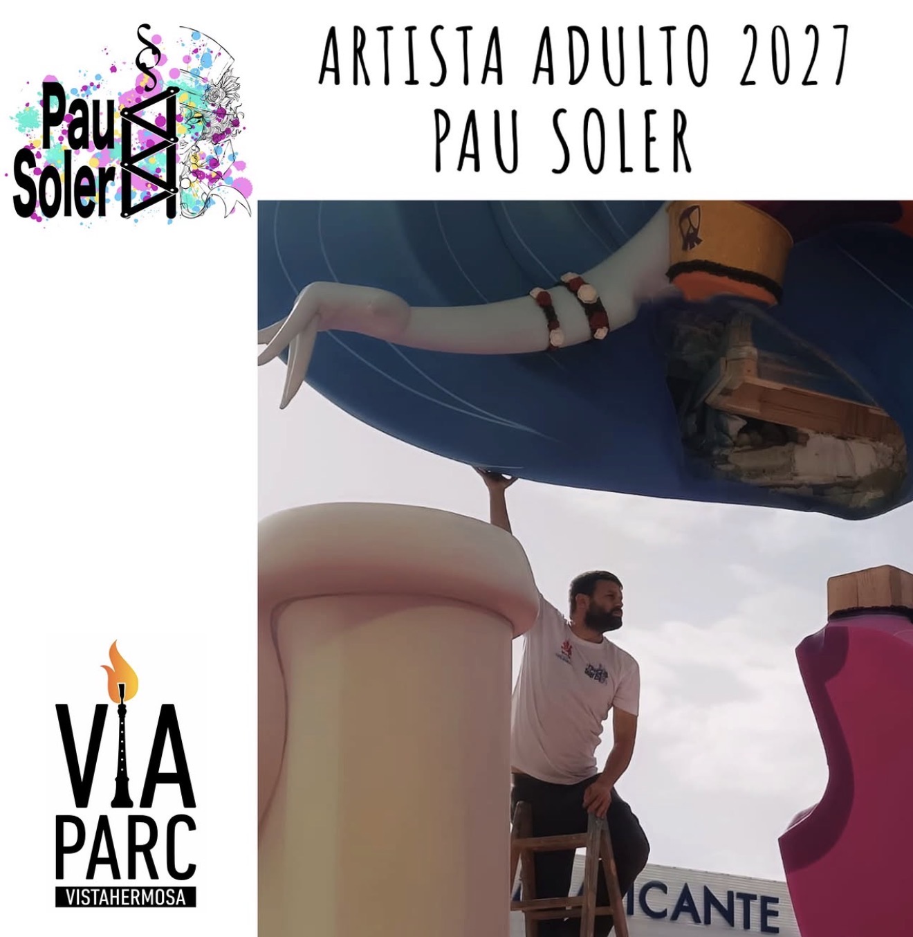 Foguera Via Parc Pau Soler