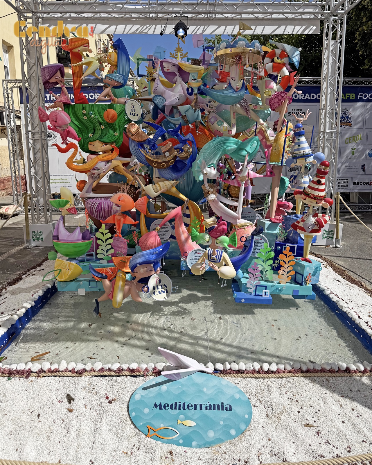 Foguera infantil Angeles Felipe Berge 2026 1