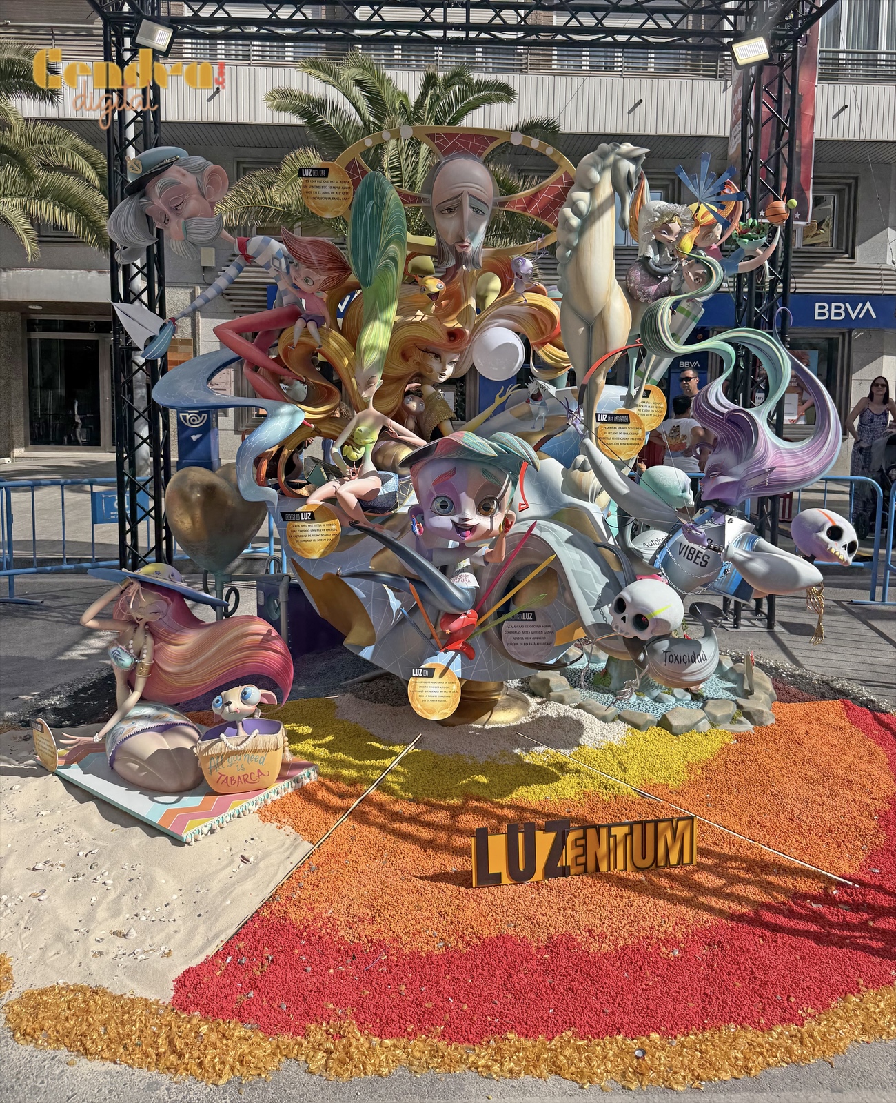 Foguera infantil Diputacio Renfe 2026 1