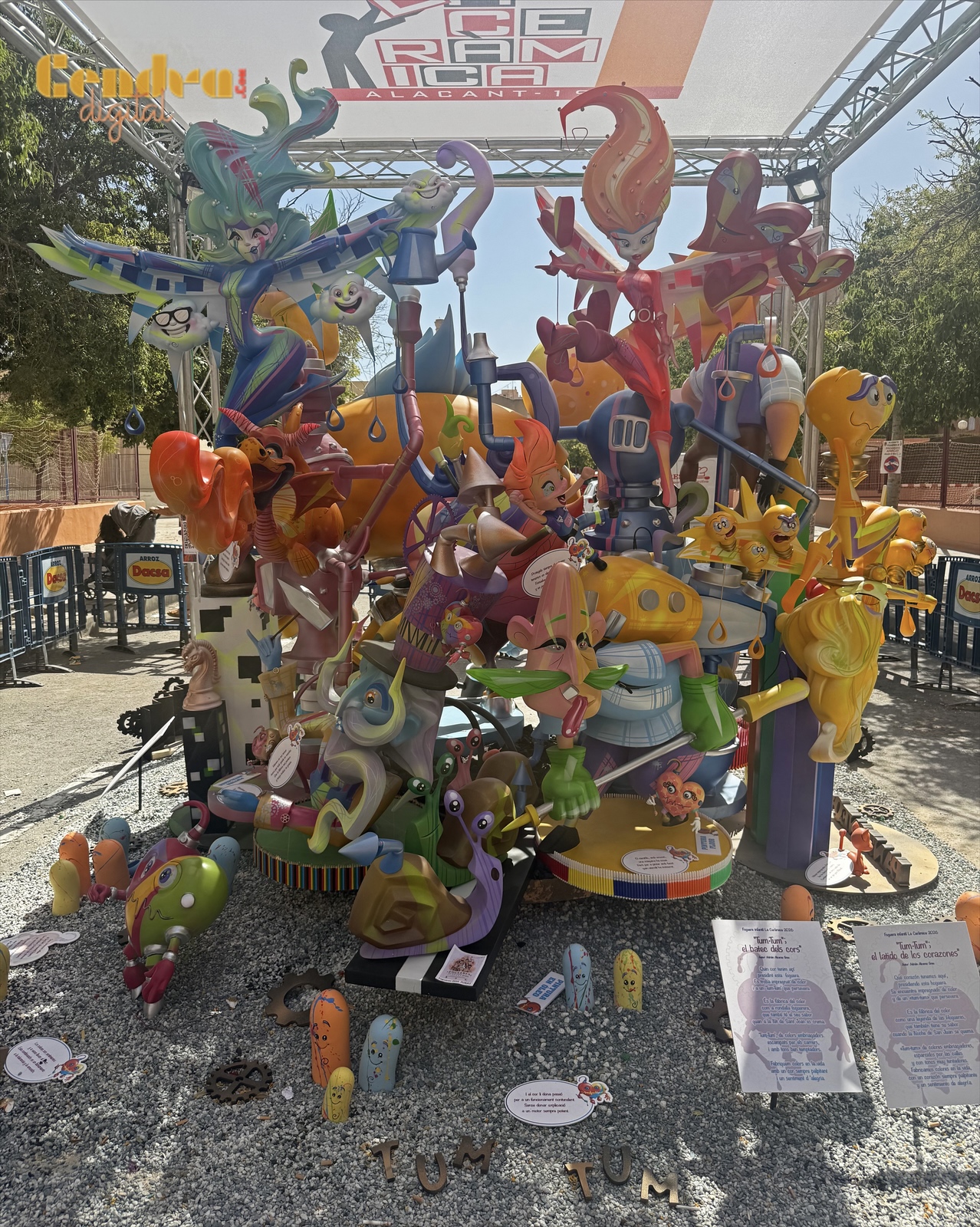 Foguera infantil La Ceramica 2026 1